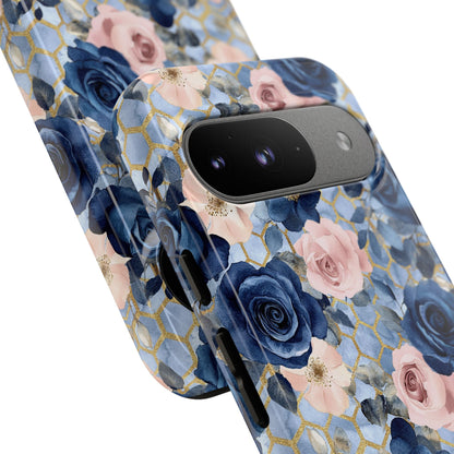 Royal Floral in Gilded Sky - Tough Phone Case