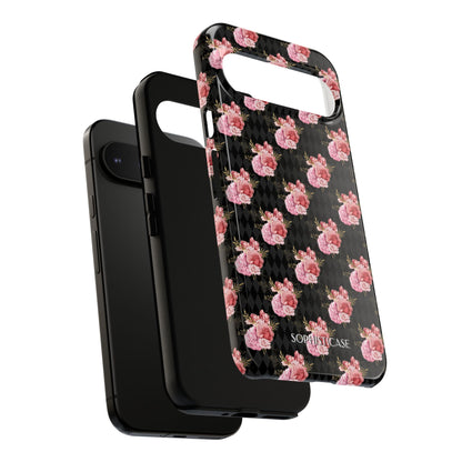 Rose Diamond Romance in Vivienne - Tough Phone Case