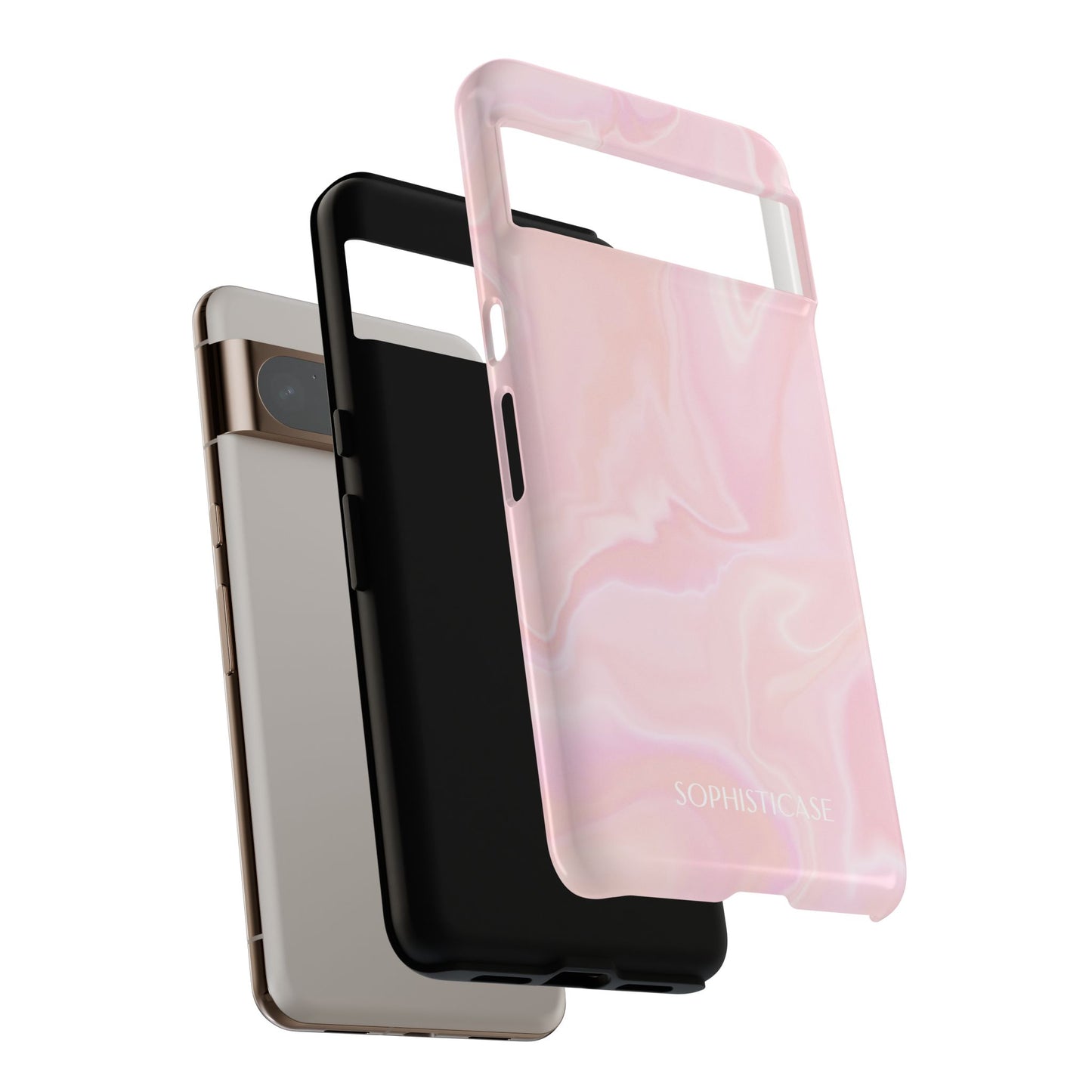 Liquid Magic in Pink Haze - Protective Phone Case for Google Pixel