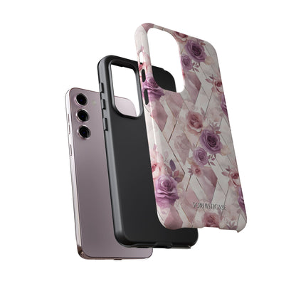 Royal Floral in Mauve Rose - Tough Phone Case