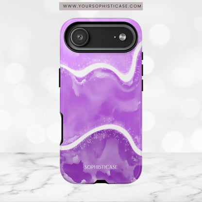 Serenity in Deep Purple - iPhone Case