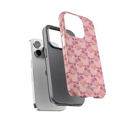 Rose Diamond Romance in Amelie - iPhone Case