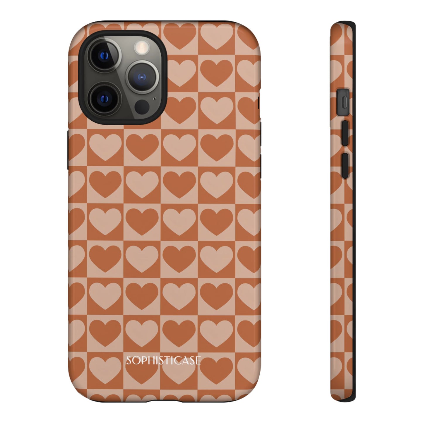 Tough Love in Brown - Tough Phone Case