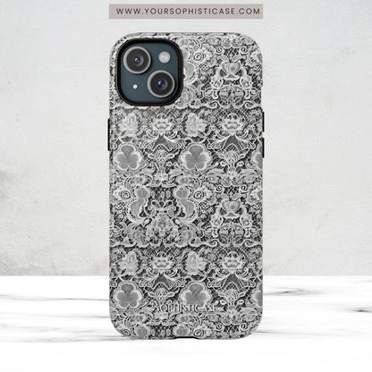 Luxe Lace in Black - Magsafe Case