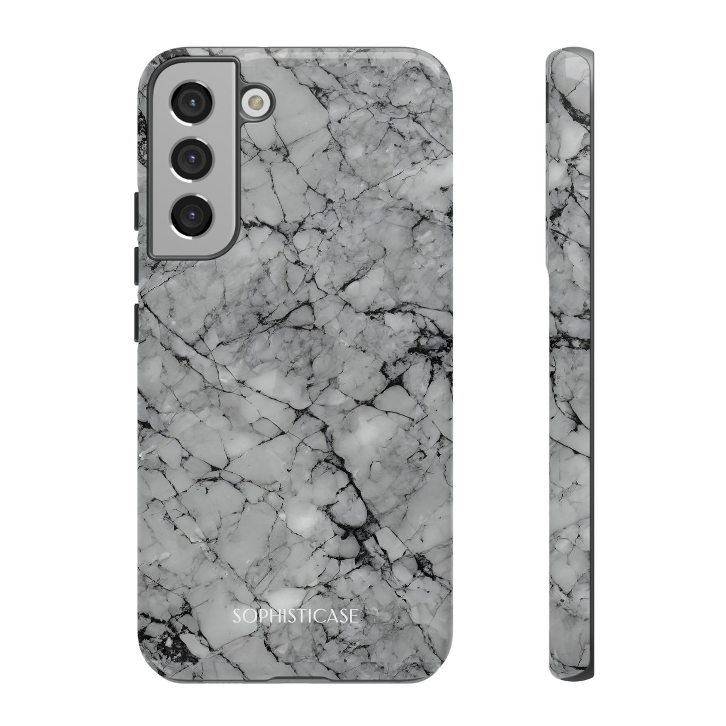Marble Opulence in Grey - iPhone Case, Samsung Galaxy Case, Google Pixel Case