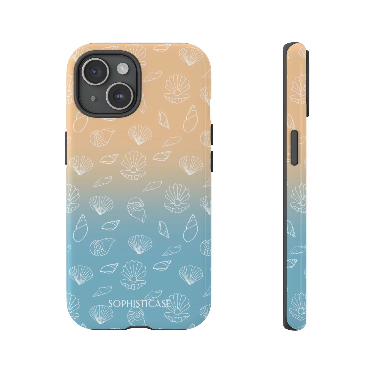 Seashell Society in Sandy Shore - iPhone Case, Samsung Galaxy Case, Google Pixel Case