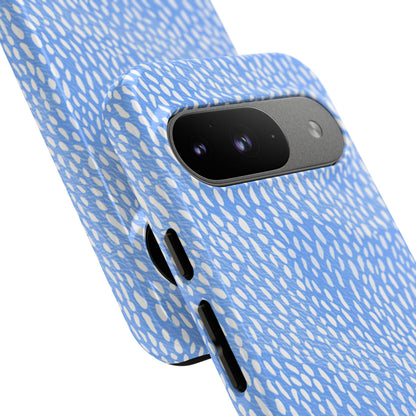 Oh Deer! in Blue - Protective Phone Case for Google Pixel