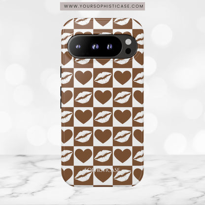Belle Amie in Deep Brown - Tough Phone Case