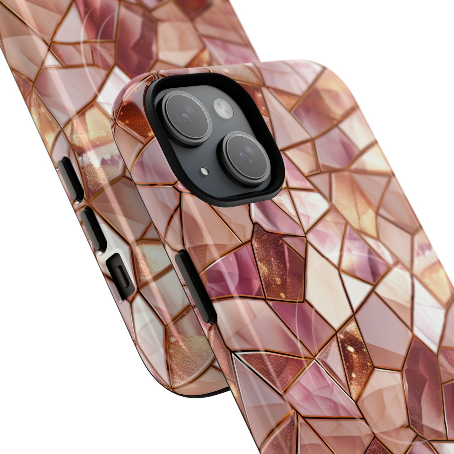 Rose' Runway in Champagne Mosaic - Magsafe Case