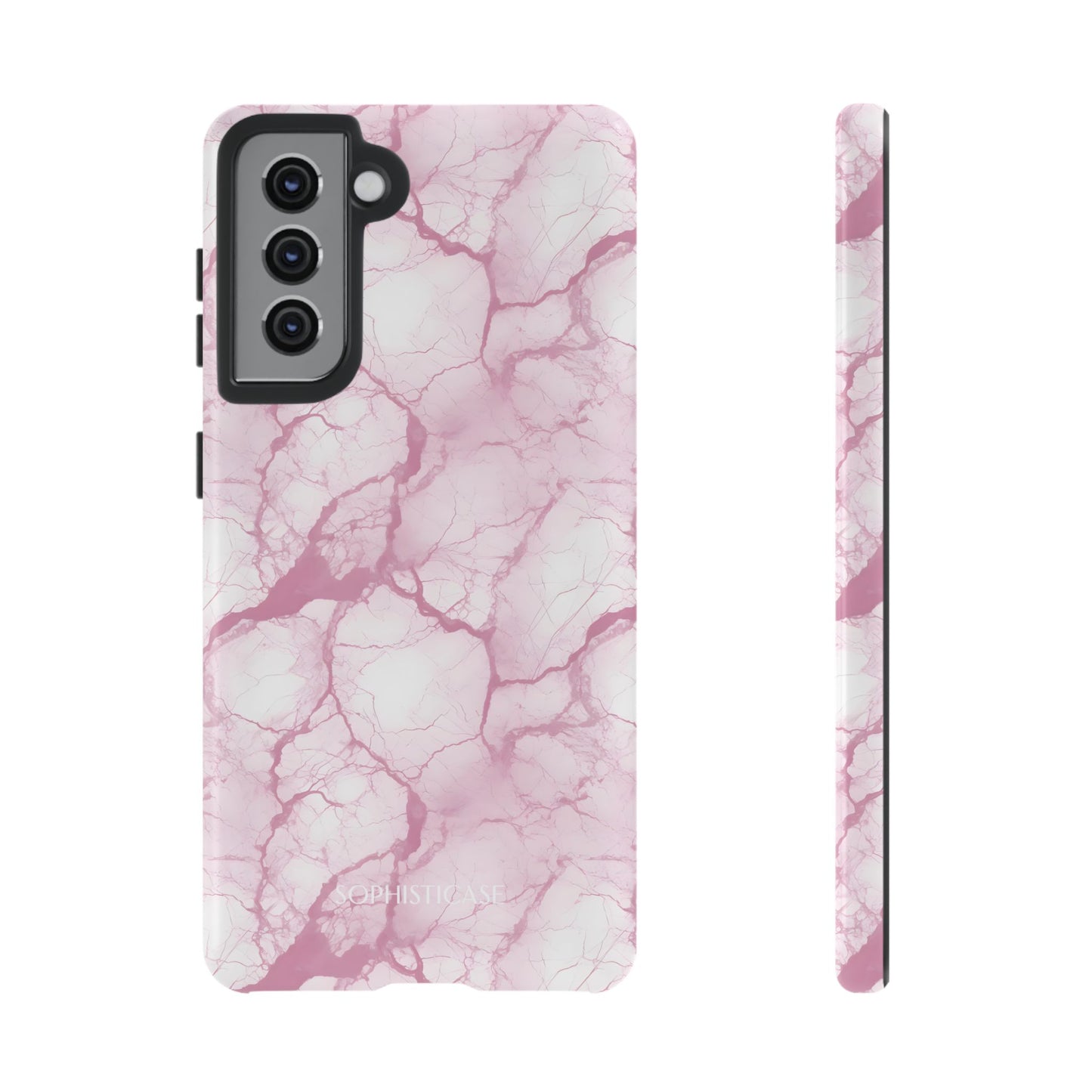 Marble Opulence in Pink - Tough Phone Case
