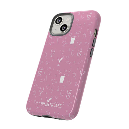 Cocktail Hour in Pink - iPhone Case