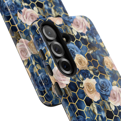 Royal Floral in Midnight Rose - Tough Phone Case
