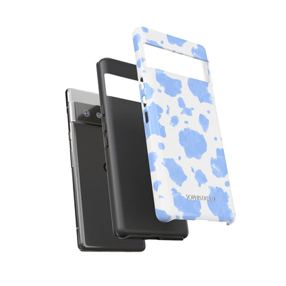 Holy Cow in Blue - iPhone Case, Samsung Galaxy Case, Google Pixel Case