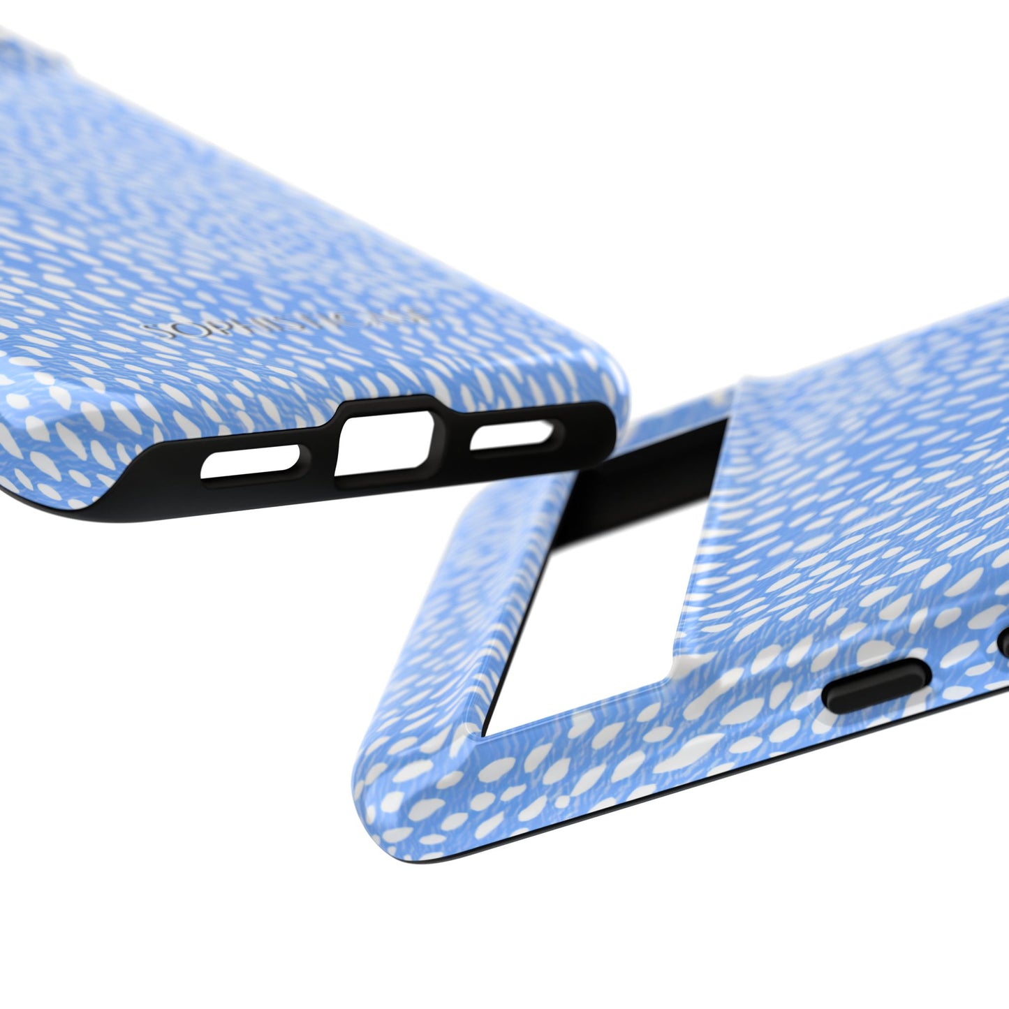 Oh Deer! in Blue - Protective Phone Case for Google Pixel