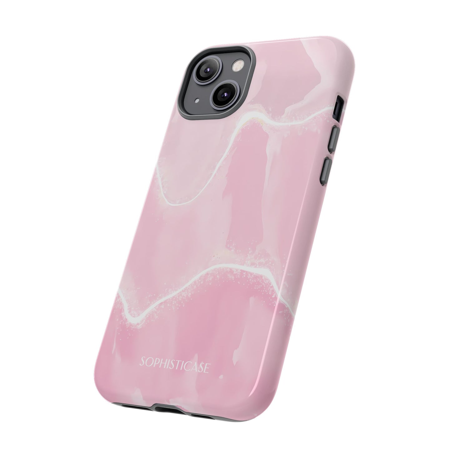 Serenity in Light Pink - iPhone Case