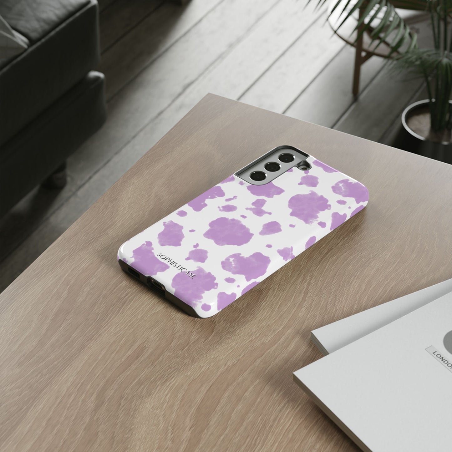 Holy Cow in Purple - iPhone Case, Samsung Galaxy Case, Google Pixel Case