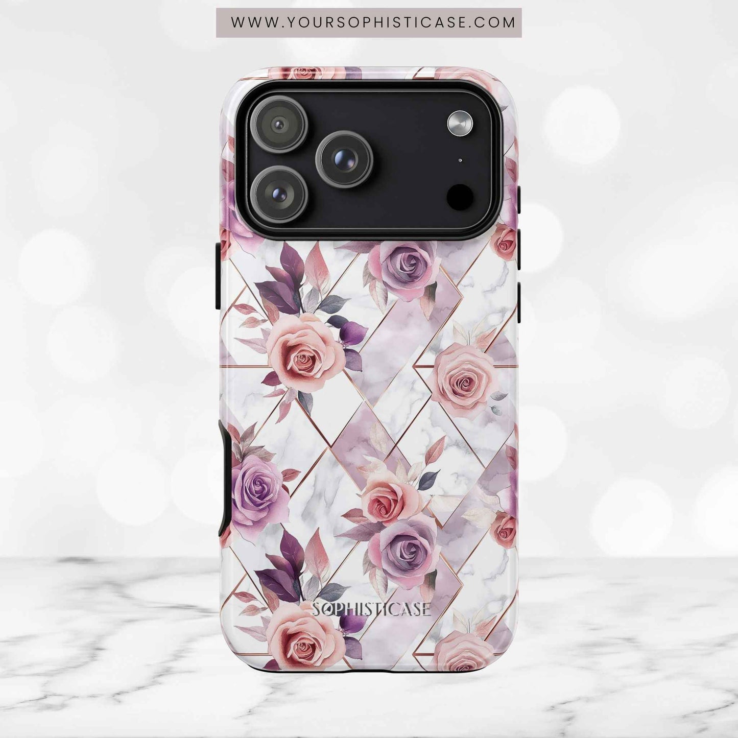 Royal Floral in Blush Manor - Tough Phone Case
