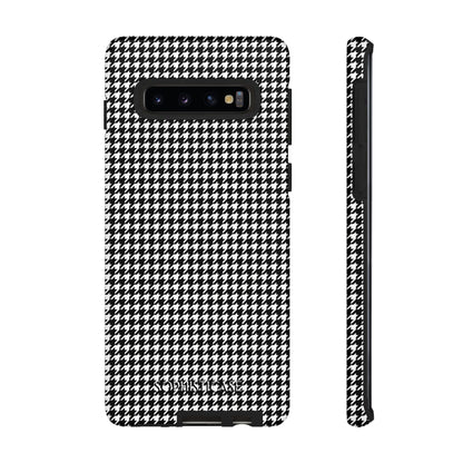 Tough Case - Houndstooth in Black