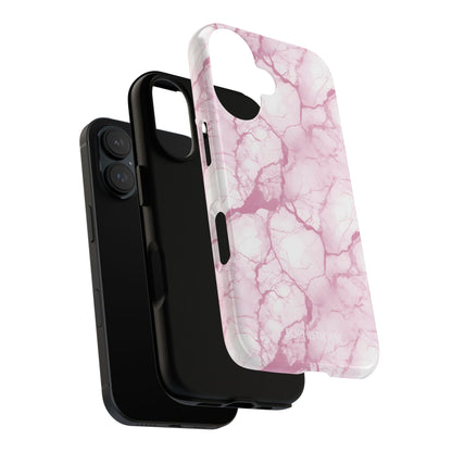 Marble Opulence in Pink - Tough Phone Case