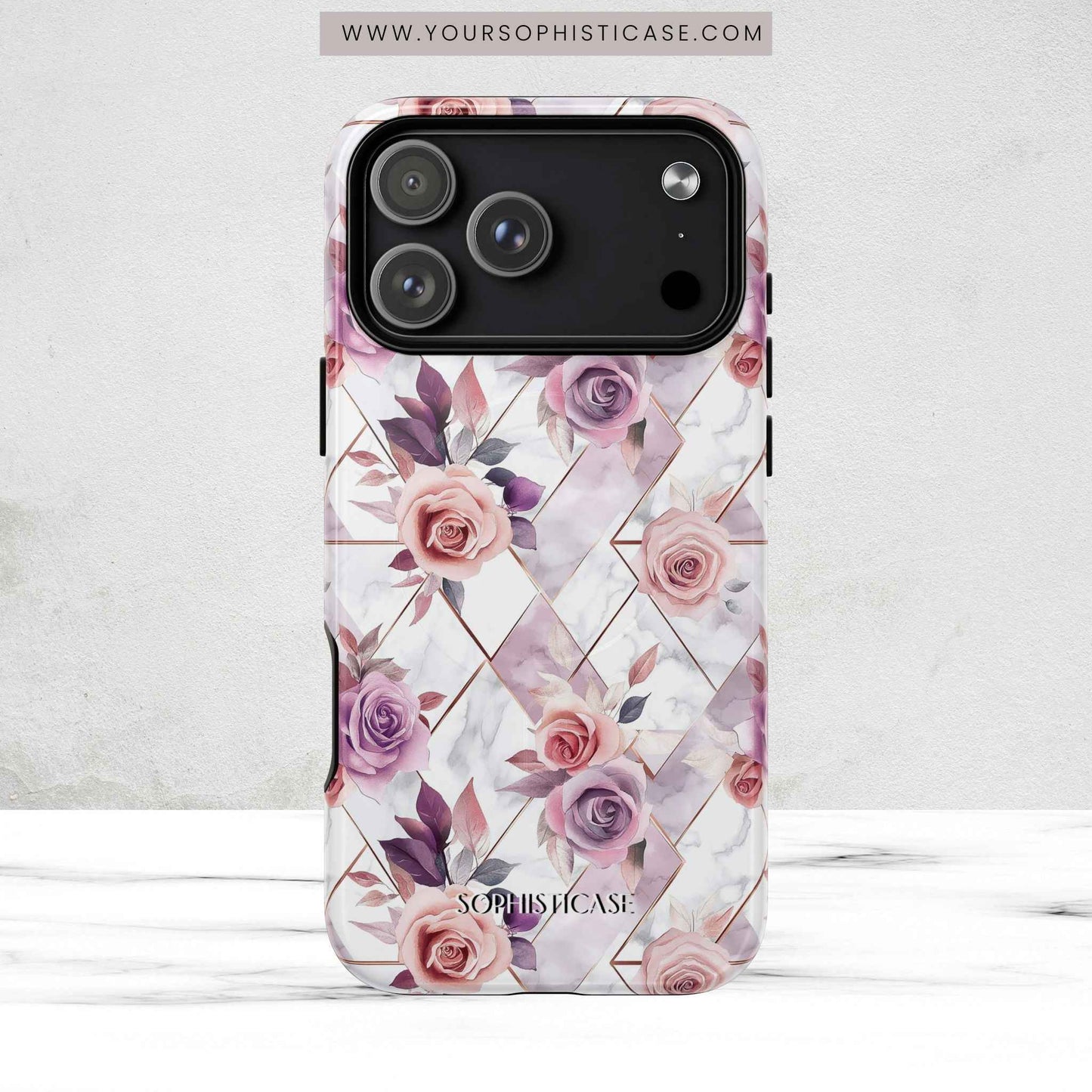 Royal Floral in Blush Manor - iPhone Magsafe Case