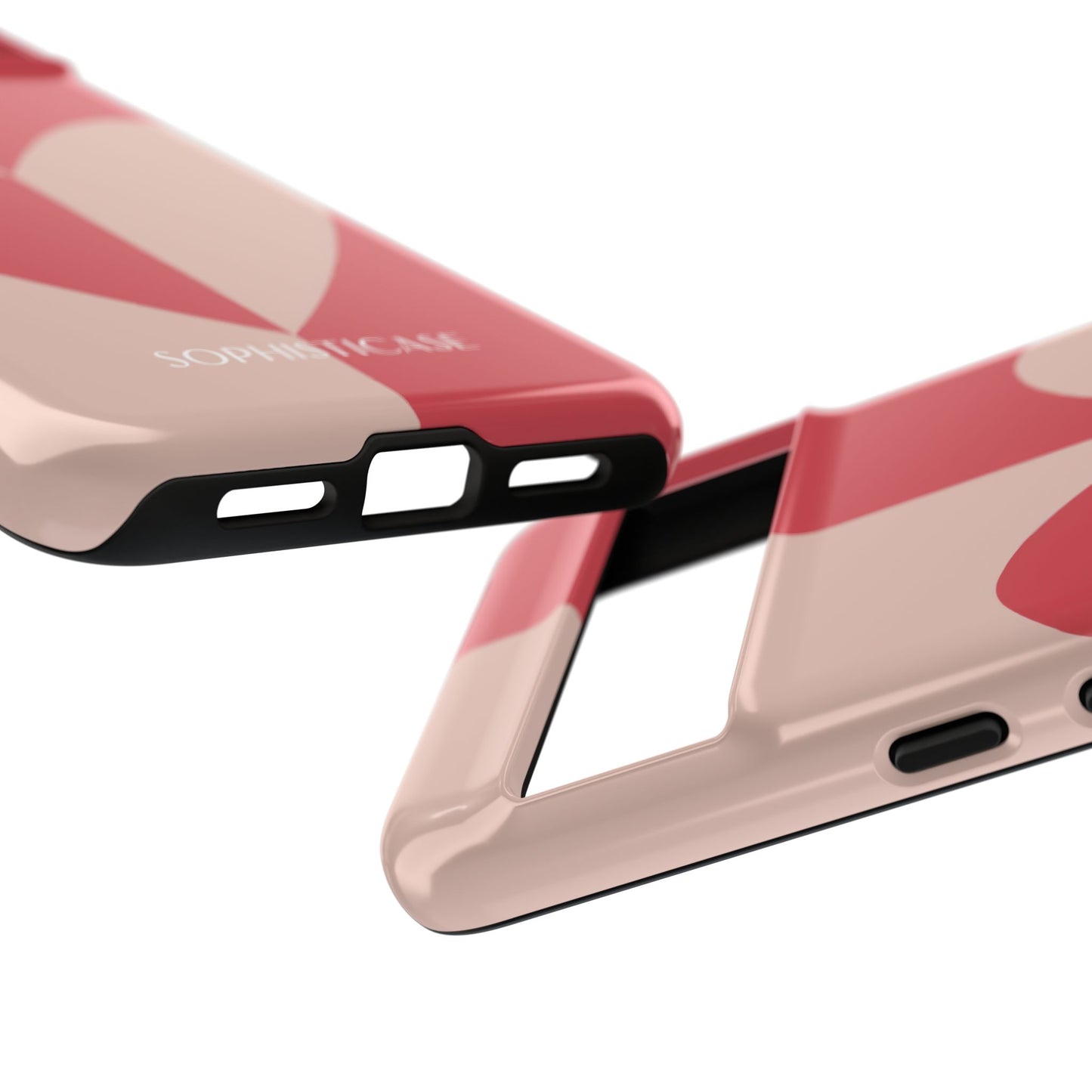 Be Mine in Red and Brown - iPhone Case, Samsung Galaxy Case, Google Pixel Case