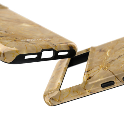 Marble Opulence in Gold - iPhone Case, Samsung Galaxy Case, Google Pixel Case