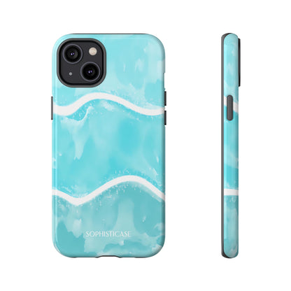 Serenity in Aqua - iPhone Case