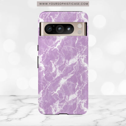 Marble Crush in Purple - Tough Phone Case