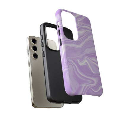 Liquid Dreams in Light Purple - Tough Phone Case