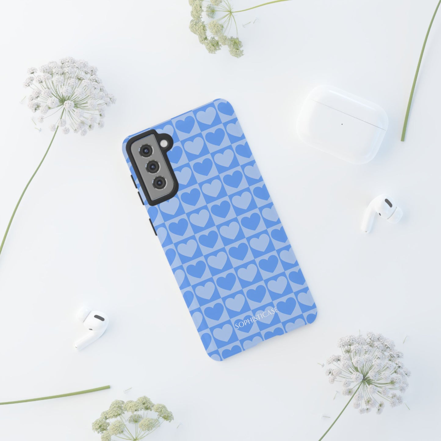 Tough Love in Blue - Tough Phone Case