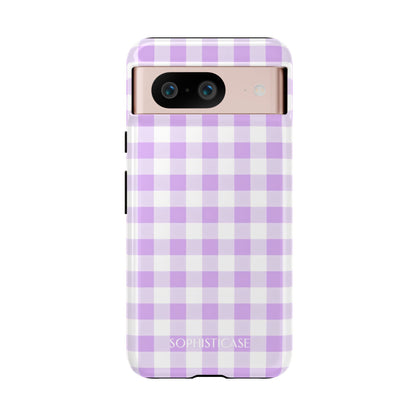 Tough Case - Gingham in Purple