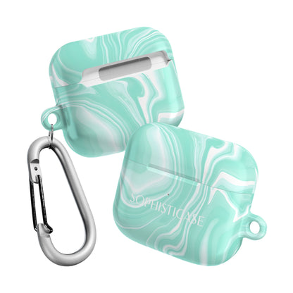 AirPod Cases - Liquid Dreams in Green