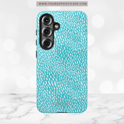 Oh Deer! in Aqua - Tough Phone Case