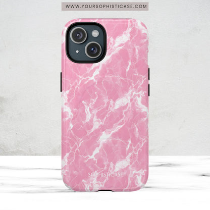Marble Crush in Pink - Magsafe Case