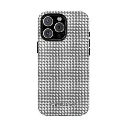 Tough Case - Houndstooth in Grey