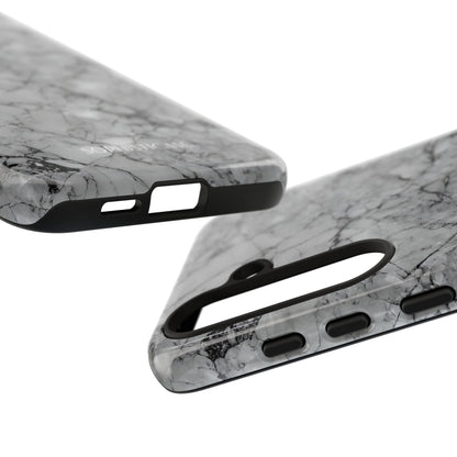 Marble Opulence in Grey - iPhone Case, Samsung Galaxy Case, Google Pixel Case