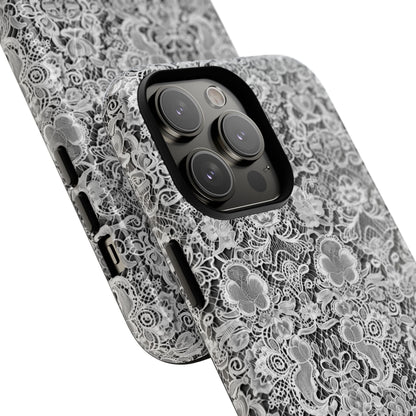 Luxe Lace in Black - Magsafe Case