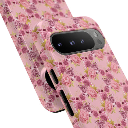 Rose Diamond Romance in Amelie - Tough Phone Case