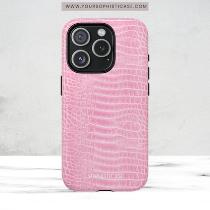 Luxe Leather in Pink - Magsafe Case