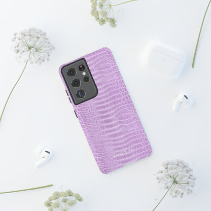 Luxe Leather in Purple - Samsung Galaxy Case