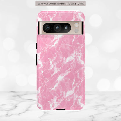 Marble Crush in Pink - Tough Phone Case