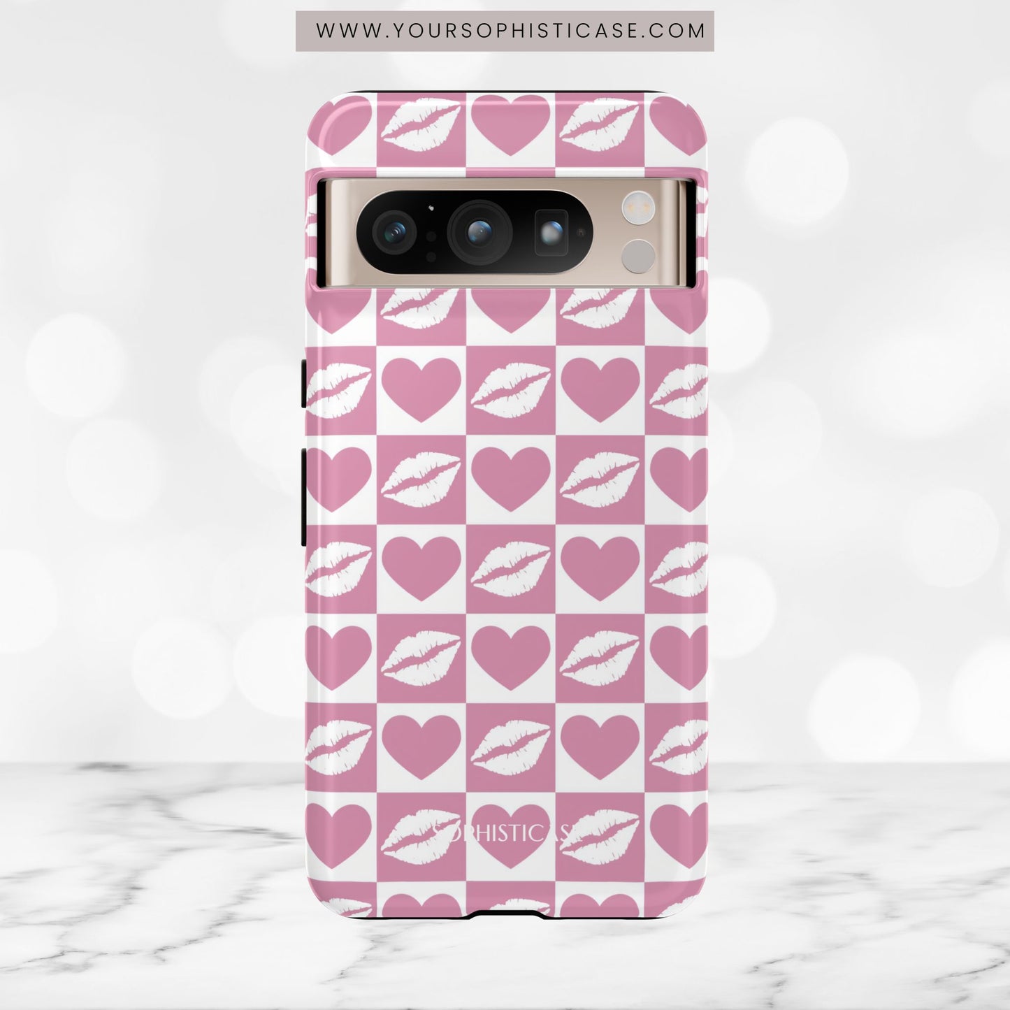 Belle Amie in Pink - iPhone Case, Samsung Galaxy Case, Google Pixel Case