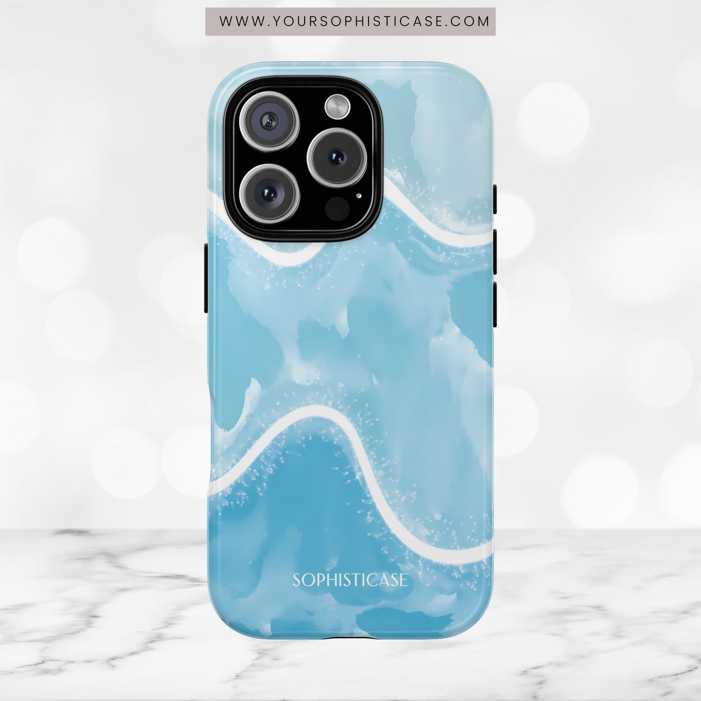 Serenity in Blue - iPhone Case