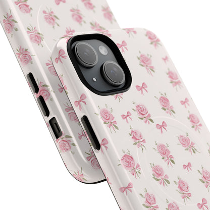 The Sweetest Thing in Coquette Roses and Bows - iPhone Magsafe Case