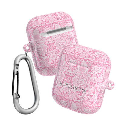 AirPod Cases - Luxe Lace in Pink