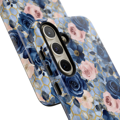 Royal Floral in Gilded Sky - Tough Phone Case