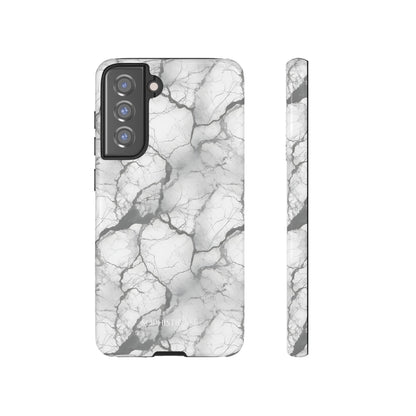 Marble Opulence in Charcoal Grey - Tough Phone Case