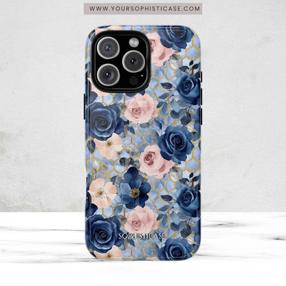 Royal Floral in Gilded Sky - iPhone Magsafe Case