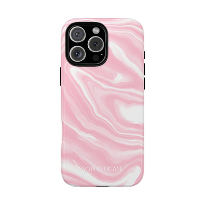 Liquid Dreams in Pink - Drop Proof Phone Case for iPhone