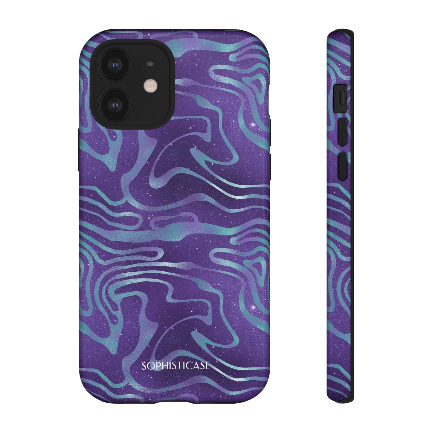 Cosmic Gold in Blue & Purple - iPhone Case, Samsung Galaxy Case, Google Pixel Case